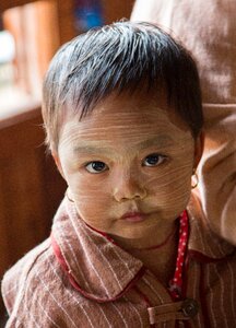 Burma inle lake portrait photo