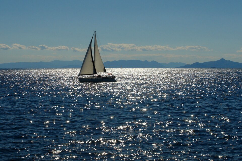 Ship water sailboat
