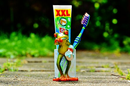 Brushing teeth hygiene clean