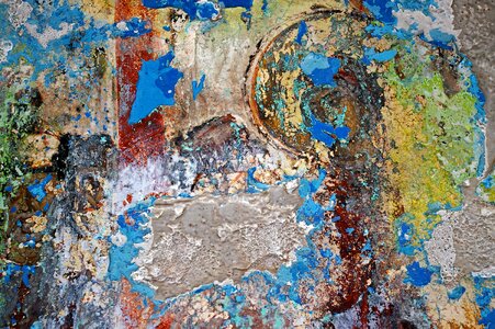 Mural texture background