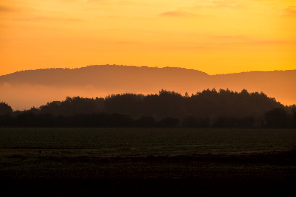 Sunrise twilight nature