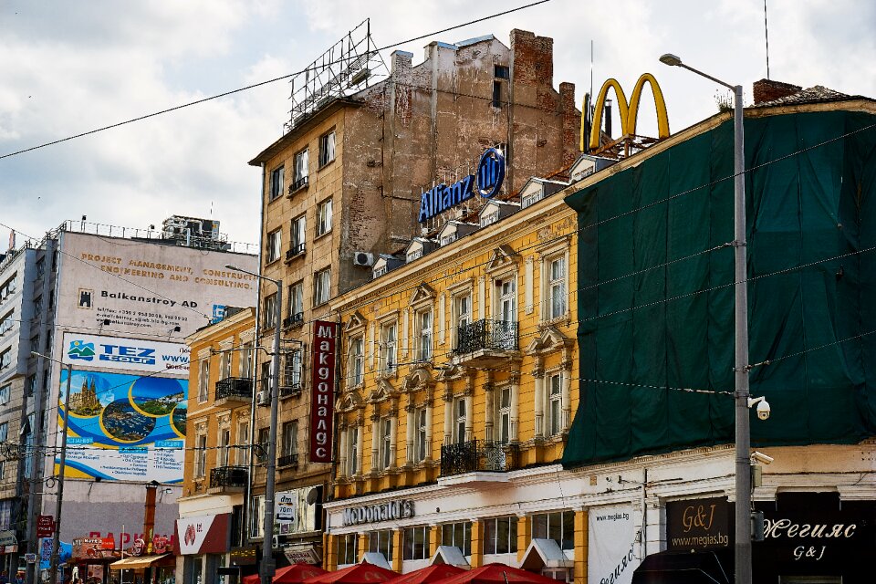 Architecture historically house facade