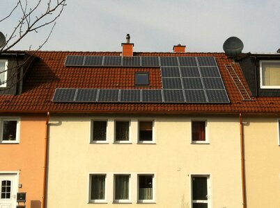 Eco electricity energy revolution solar panel photo