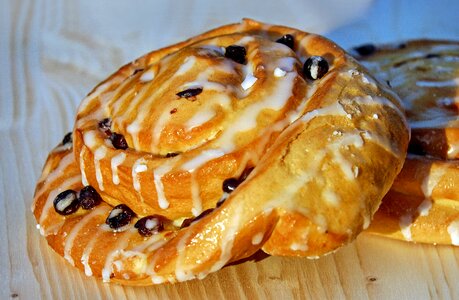 Raisins glaze sweet