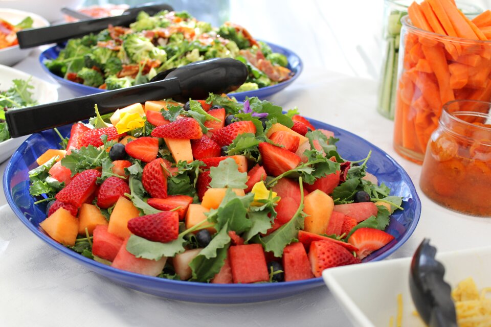 Plate catering celebration