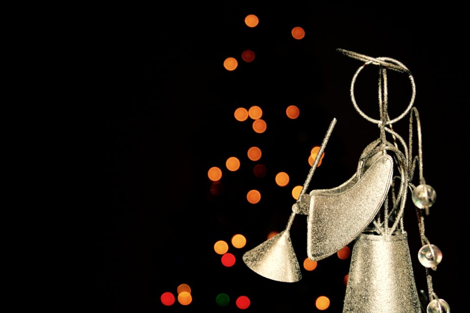 December decoration shiny