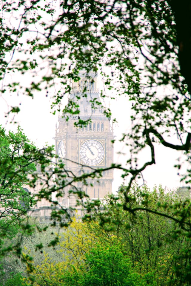 Landmark united kingdom clocktower