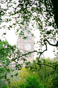 Landmark united kingdom clocktower photo