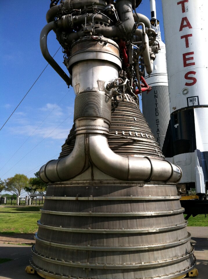 F-1 rocket park space