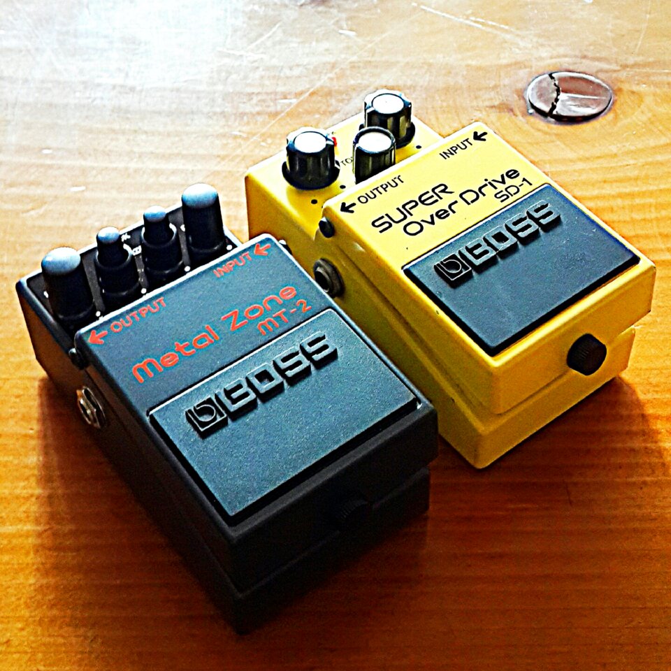Effector guitar boss