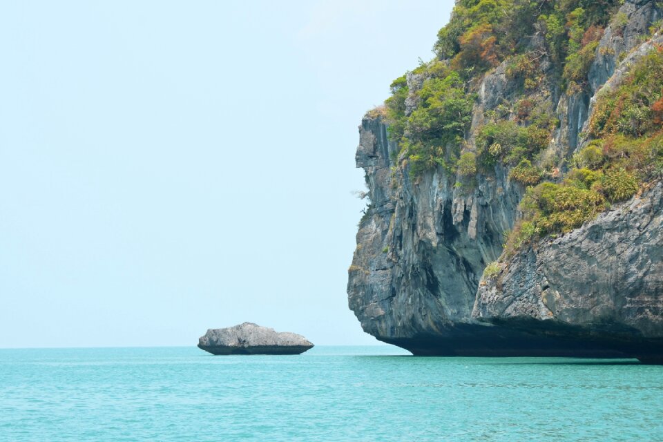 Coast landscape seascape