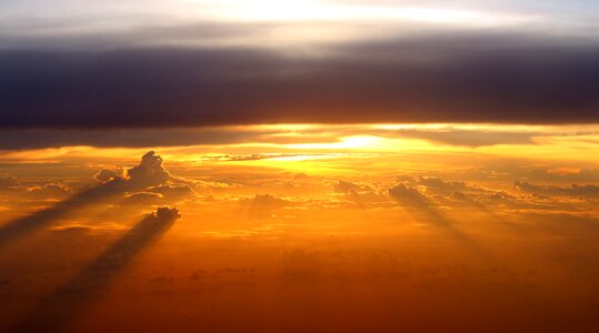 Sky evening horizon