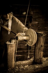 Worker manufacturing hand