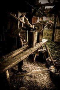 Worker manufacturing hand