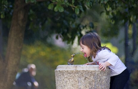 Fountain water thirst