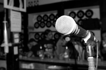 Microphone music acoustic photo
