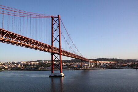 Bridge portugal tejo photo