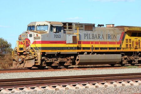 Australia train brown train