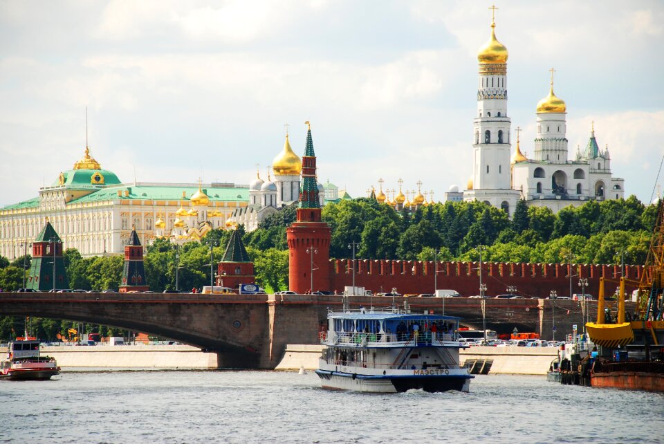 Navigation kremlevskaya embankment dome
