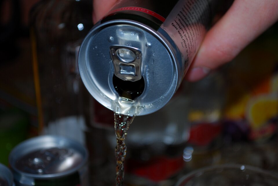 Drink energy drink soft drink