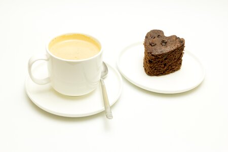 Chocolate heart cup