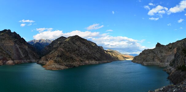 Nature landscape mountains photo