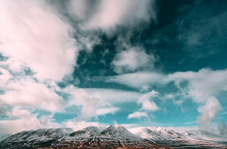 Landscape outdoors snowy