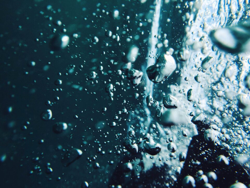 Underwater liquid clear