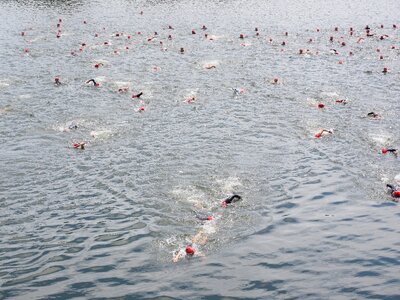 Water sports swimmer athletes photo