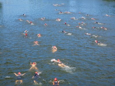 Water sports swimmer athletes photo