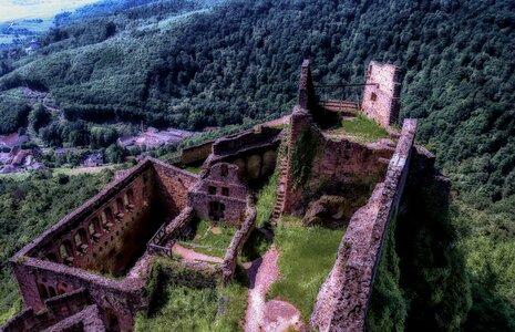 Knight's castle fortress burgruine photo