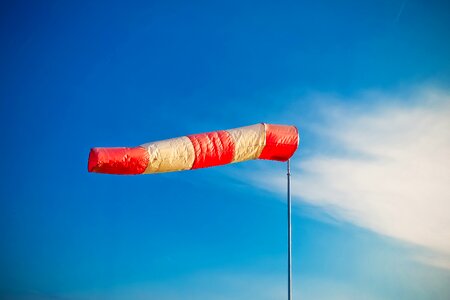 Sky striped wind direction photo