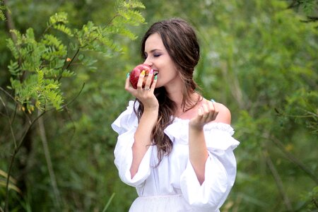 Forest girl beauty