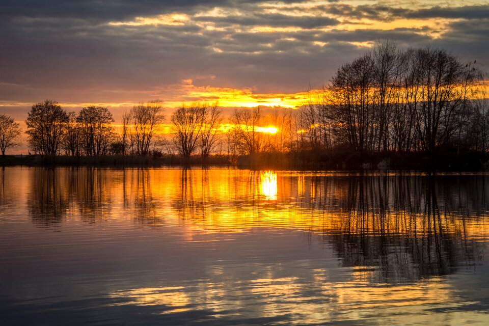 Abendstimmung nature clouds
