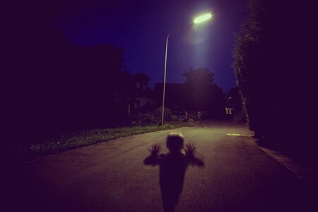 Creepy weird zombie