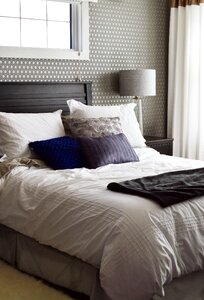 House pillows bedding photo