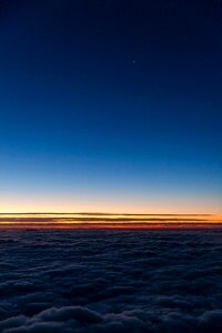 Horizon sky sunrise photo