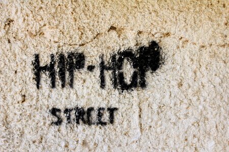 Hip hop road lettering