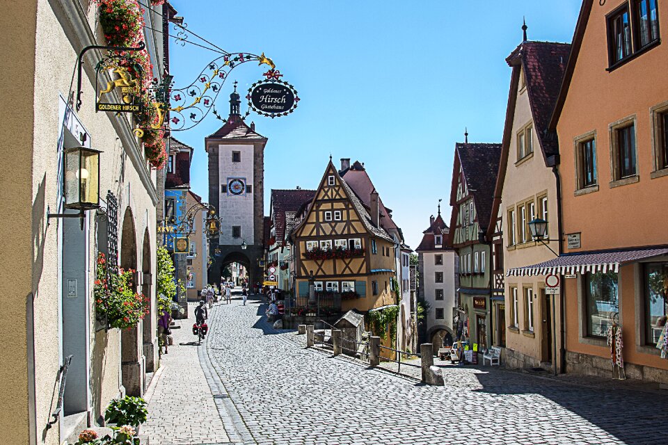 Plönlein truss city gate