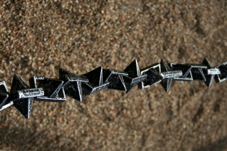 Chain tips abstract