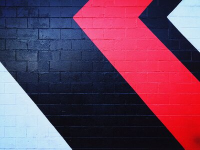 Wall art concrete design