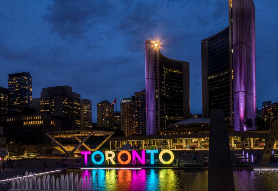 Ontario town hall night