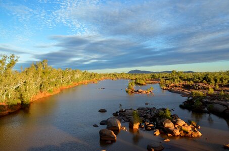 Scenic landscape nature photo