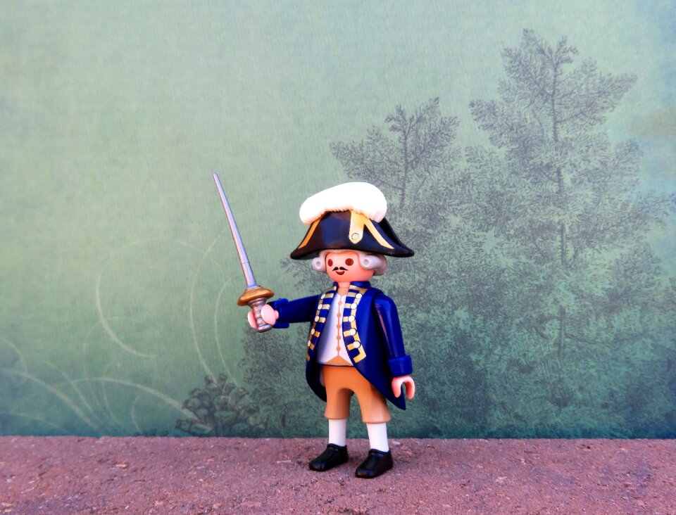 Historical uniform officer