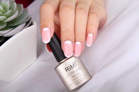 Beauty products hand