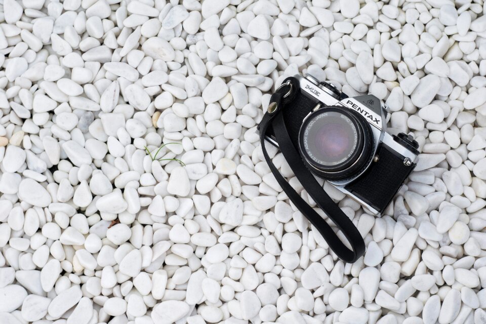 Stones gray camera gray rock photo