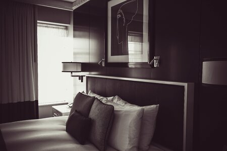 Hotel room luxury home