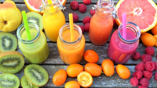 Vitamins healthy fruit