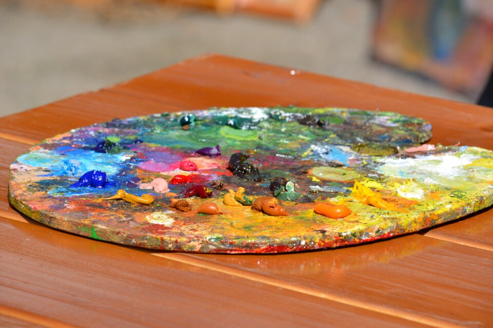 Artist color picture
