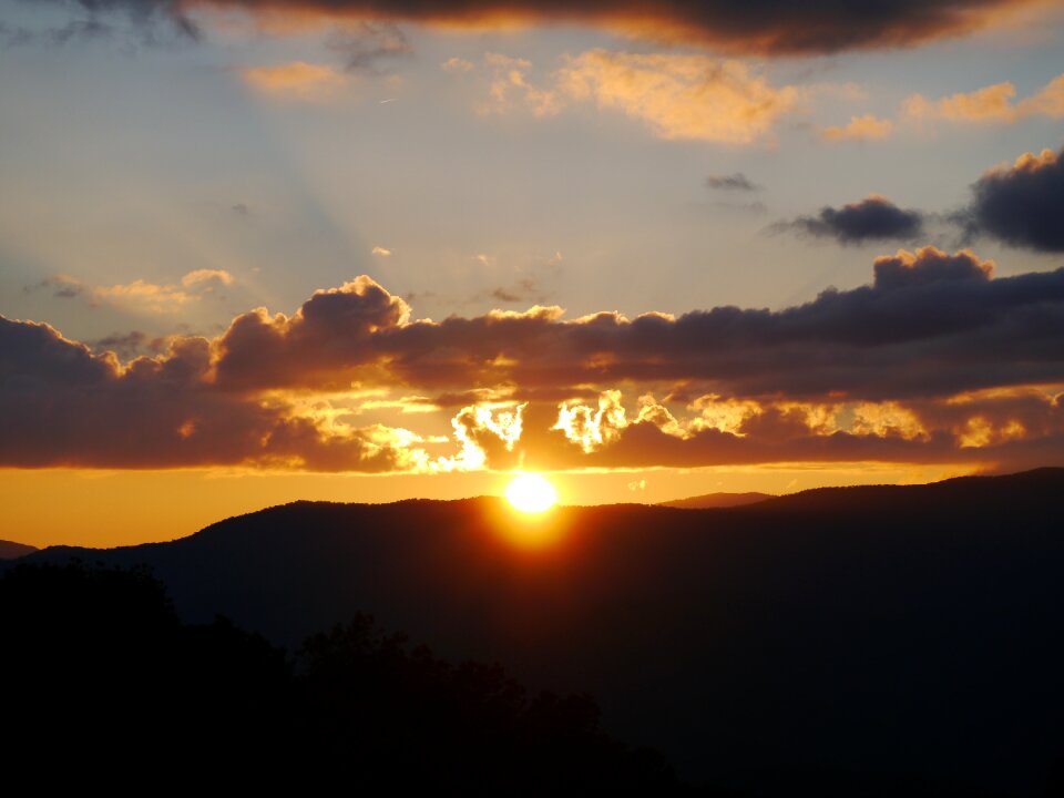 Abendstimmung sky romance photo